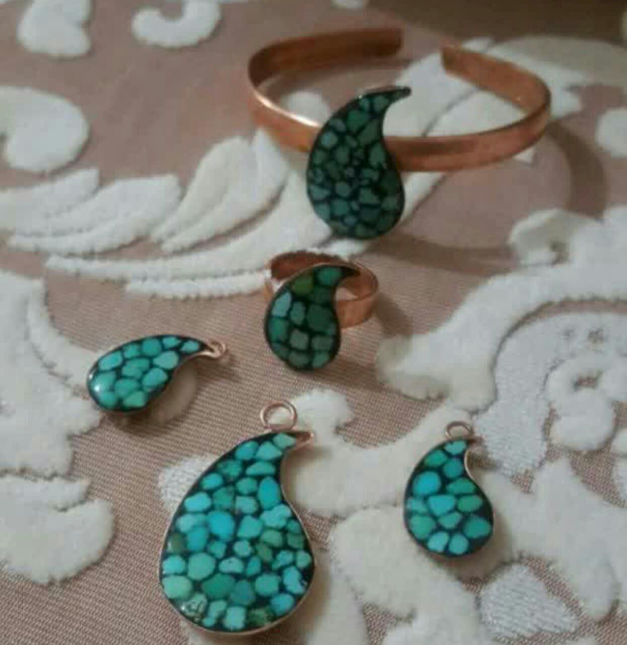 ست فیروزه کوبی